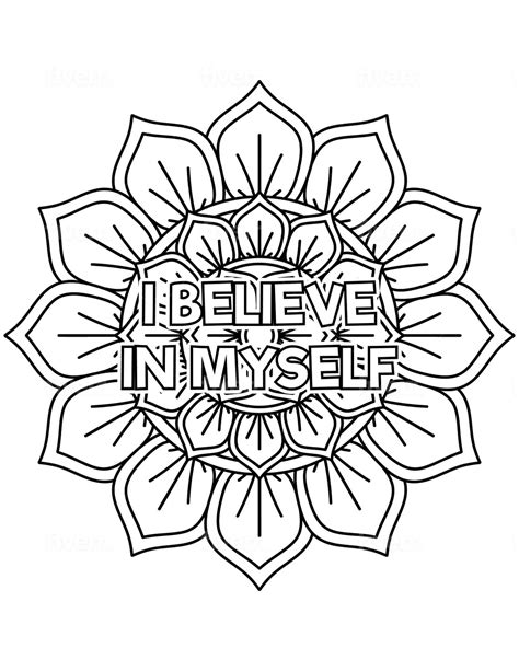 I AM affirmations coloring pages for children | Etsy