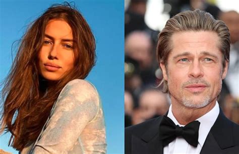 Brad Pitt Se Mostr P Blicamente Con Su Nueva Novia La Modelo Nicole Poturalski Cienradios