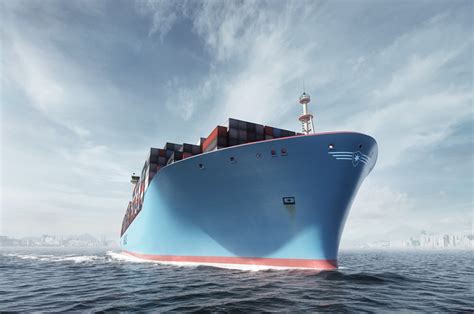 Wallpaper Sea Sky Container Ship Maersk Line Sailing Watercraft