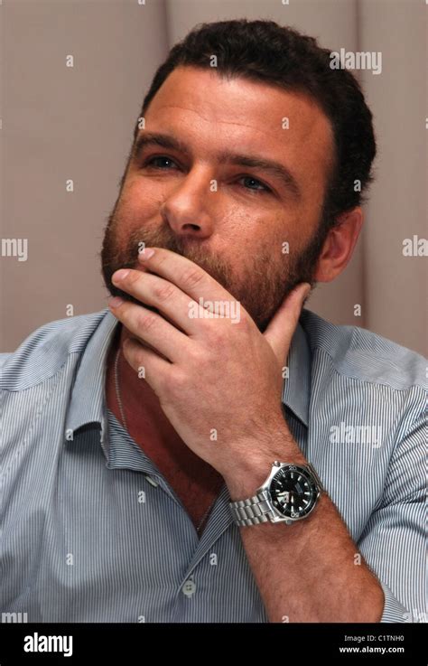 liev schreiber taking woodstock press conference held at the waldorf astoria hotel new york