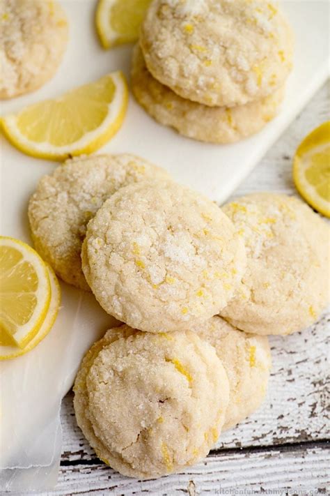 Easy Homemade Lemon Sugar Cookies Kitchen Fun With My 3 Sons