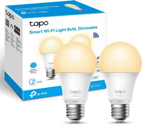 Tapo Smart Bulb Smart Wi Fi Led Light E27 9w Energy Saving Works