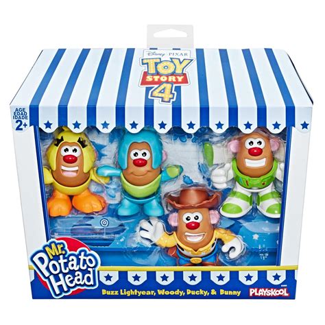 Mr Potato Head Toy Story Mini 4 Pack