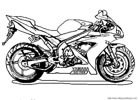Motos para colorear - colorearrr