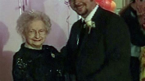 90 Year Old Attends Her First Prom