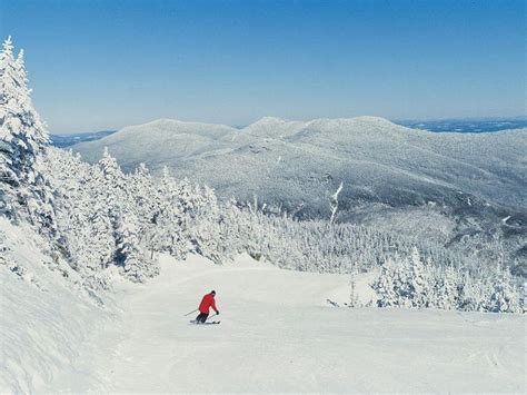 Explore The Snow Covered Mountains And Remarkable Views Of Stowe Vt