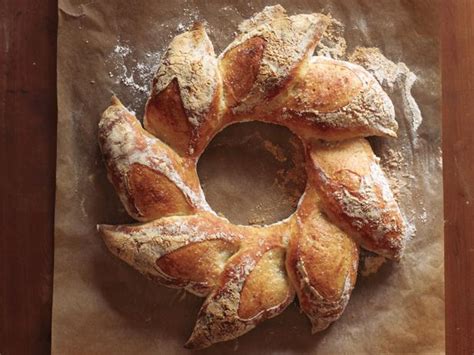 Let rise in warm place 3 to 4 hours. Holiday Bread Wreath Recipe | Food Network Kitchen | Food ...