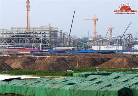 Construction Updates Shanghai Disneyland And Universal Studios Singapore
