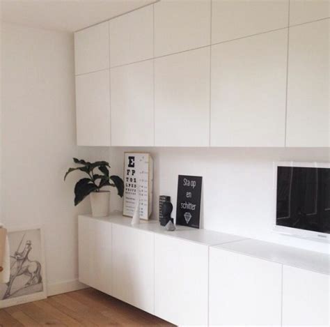 Ikea floor to ceiling cabinets. 45 Ways To Use IKEA Besta Units In Home Décor - DigsDigs
