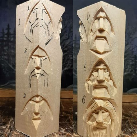 Face Carving Tutorial Dremel Wood Carving Wood Carving Patterns