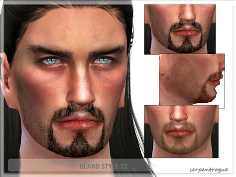 For Males Found In Tsr Category Sims 4 Facial Hair The Sims Sims 4
