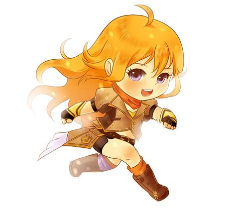 Yang Rwby Chibi Commission Sample By Firstiart On Deviantart