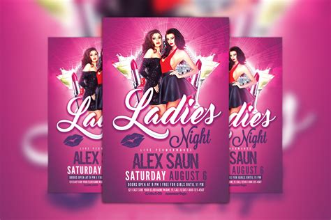 Ladies Night Flyer Template A Flyer Template By Flyermind
