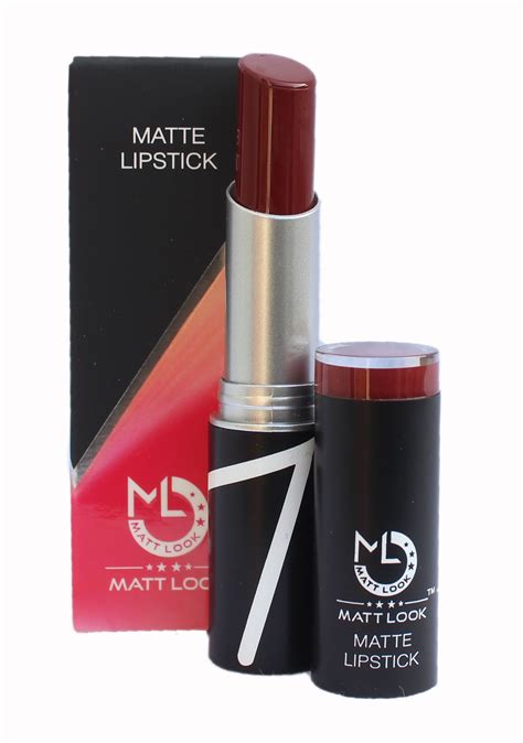 The best way to create a chic matte lip look is to trace the edges of your lips with lip liner, as this can help prevent feathering. Matt Look Matte Look Lipstick Lip Crayon 205 Deep Maroon 3 ...