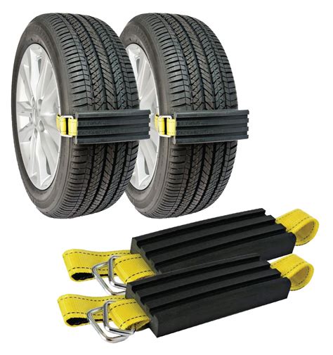 Tracgrabber Tire Traction Device For Snow Mud And Sand For Cars And