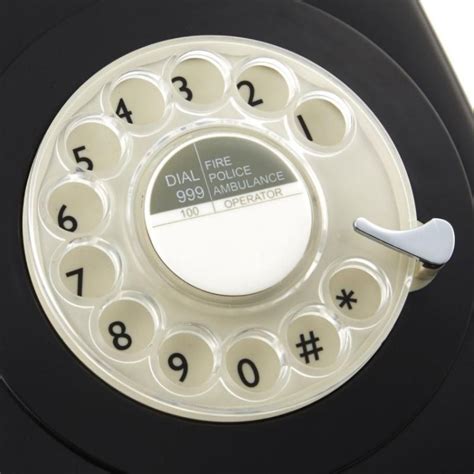 Gpo 746 Rotary Telephone Black Electronics Living