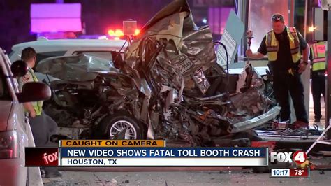 She was driving her father's porsche in california when she lost control and crashed. New video shows deadly toll booth crash - YouTube