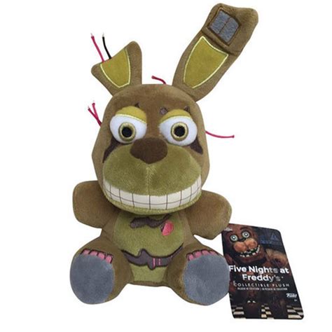 Fnaf Five Nights At Freddys Plushie Springtrap Bunny Plush Doll Kids