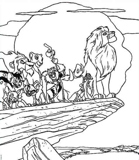 The lion king is a story about a young lion in. Lion King Characters Coloring Pages at GetColorings.com | Free printable colorings pages to ...