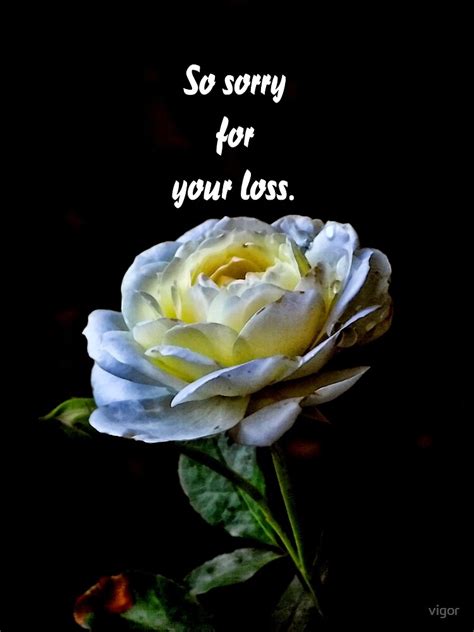 The series ended after two seasons. "So sorry for your loss" by vigor | Redbubble