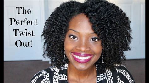 The Perfect Twist Out Natural Hair Youtube