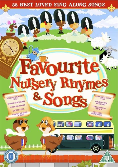 Favourite Nursery Rhymes And Songs Dvd Uk Dvd And Blu Ray