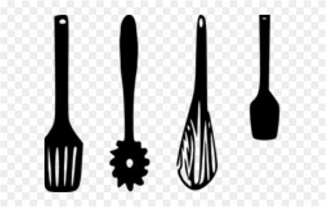 Download this free vector about collection of flat kitchen utensils, and discover more than 15 million professional graphic resources on freepik. Kitchen Clipart Crockery - Kitchen Utensils Clipart Black ...