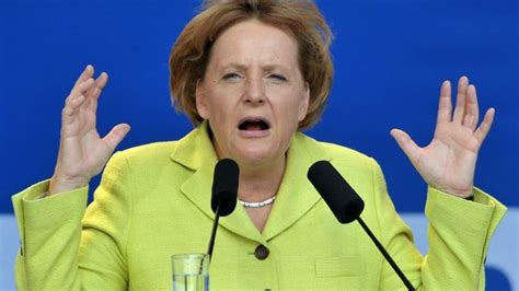 Wahlkampf Wie Angela Merkel Versucht Gemein Zu Sein Welt