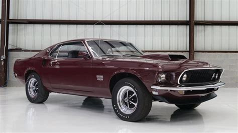 Nascar Engined Ford Mustang Boss 429 To Sell At Auction Classic