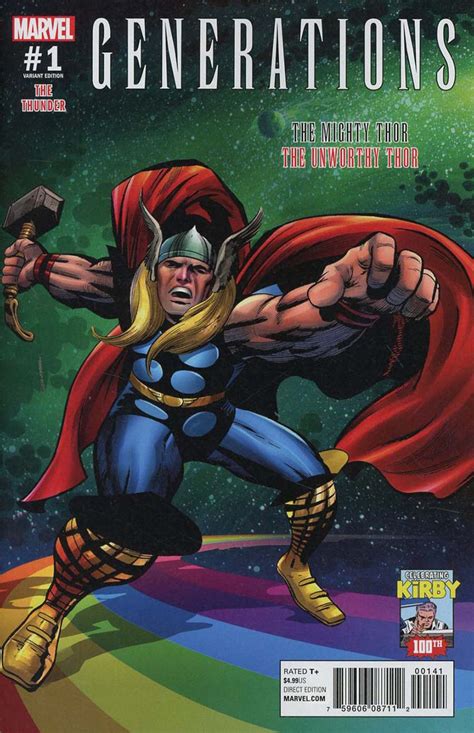Generations The Unworthy Thor And The Mighty Thor 2017 1c The