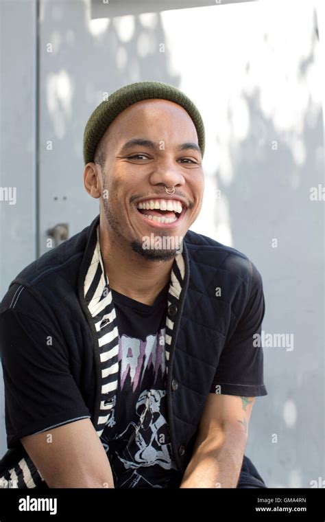Anderson Paak Poses For Portrait Session On April 5 2016 In Los