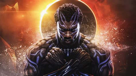 Download Wallpaper 1600x900 Black Panther Wakanda King 2020 169