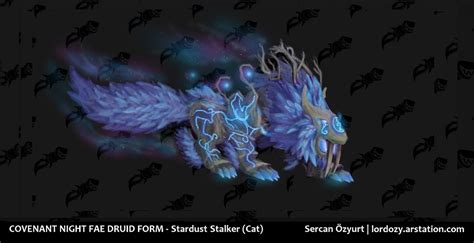 Fan Concept Covenant Druid Forms Night Fae World Of Warcraft