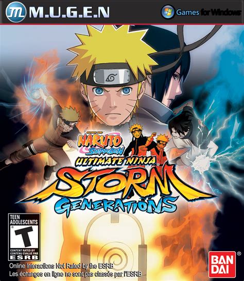 Naruto Shippuden Ultimate Ninja Storm Generations Mugen Alex Tv G T M