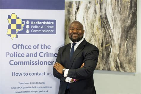 New Police And Crime Commissioner Festus Akinbusoye Reveals Early Plans Bedfordshire Pcc