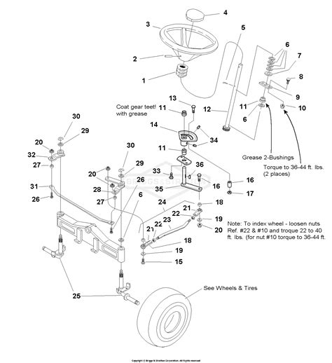 Simplicity 1693583 Baron 18hp Hydro Parts Diagram For Steering Group
