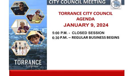 Torrance City Council Meeting December 19 2023 Youtube