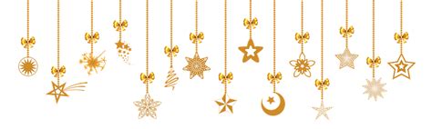Christmas Gold Decoration Clipart Free Download Transparent Png
