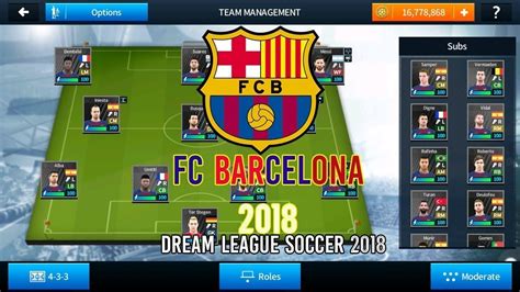 🔵🔴 more than a club. Как сделать состав БАРСЕЛОНЫ в Dream league soccer2018 ...