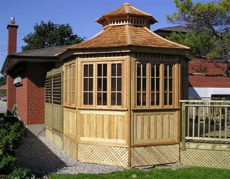 Gazebos And Pavilions Cedar Wood Structures
