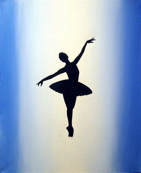 Ballet Painting Ballerina Large Modern Abstract Art Wall Canvas The