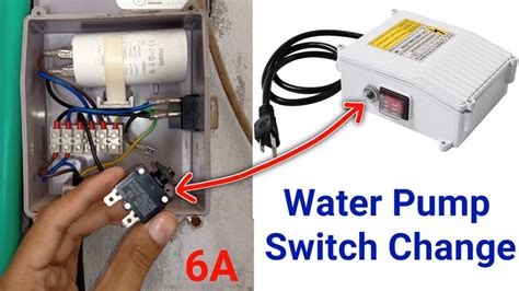 Submersible Water Pump Control Box Repair Change Over Ampere Button
