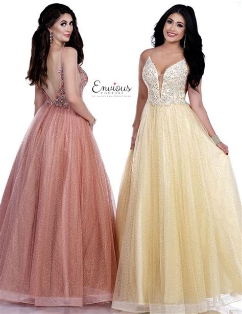 Envious Couture Prom By Karishma E1705 Elaines Wedding Center Green