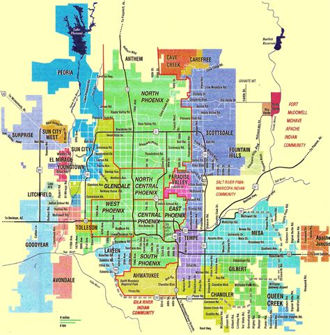 Chandler Metro Map Travelsfinderscom