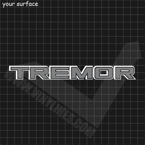 Ford Tremor Decal 2 Color