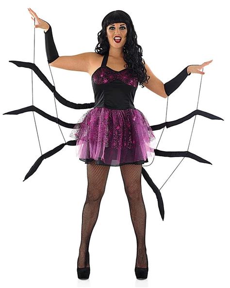 Halloween Ladies Black Widow Spider Black Widow Costume Spider Black