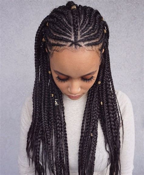 A pile of beads just screams to be strung together, and many of us may have played around with beads and sewing thread as children. 20 Amazing Fulani Braids for Women of All Ages | Cool ...