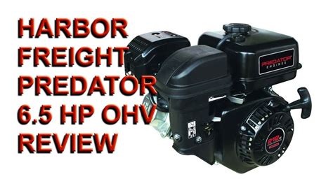 Harbor Freight 65 Ohv Horizontal Shaft Gas Engine Review And Go Cart
