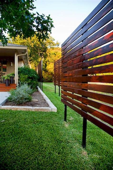 85 Great Backyard Wooden Privacy Fence Design Ideas Page 21 Of 88