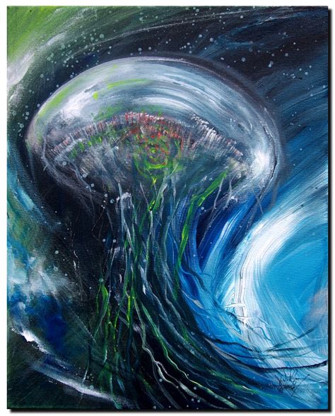 Saatchi art offers 709 high quality open edition prints suitable for any occasion. "Abstract Jellyfish, 15″ (2016) | World-renowned Artist, J ...